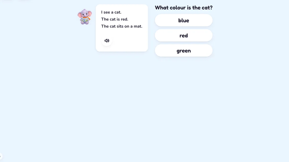 Read and answer: Read three short lines, then answer a question about them.